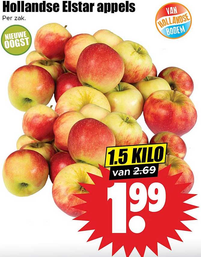 Hollandse Elstar appels
