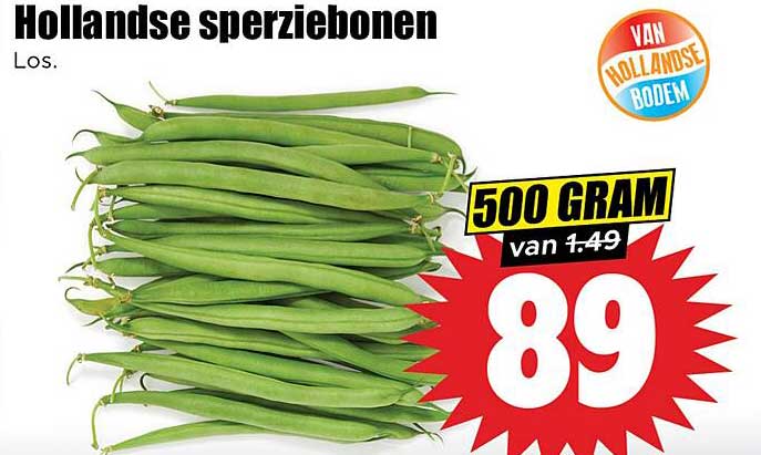 Hollandse sperziebonen
