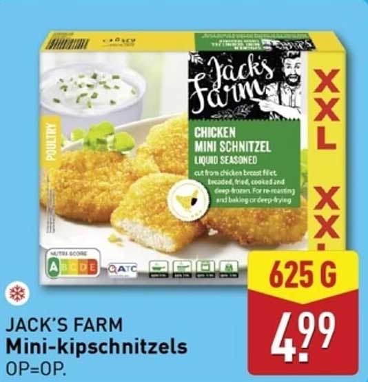 JACK'S FARM Mini-kipschnitzels