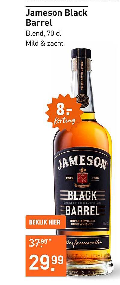 Jameson Black Barrel