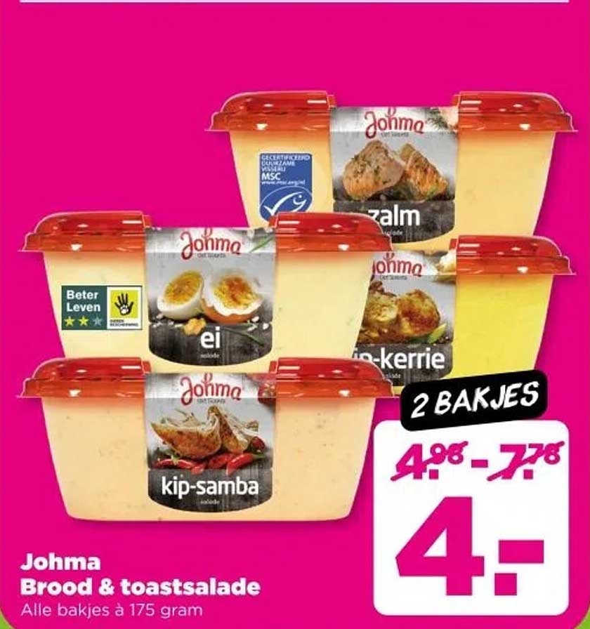 Johma Brood & toastsalade