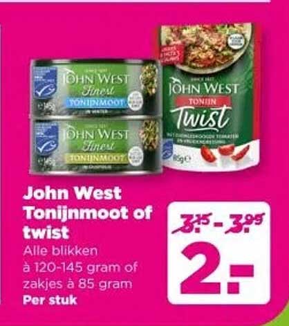 John West Tonijnmoet of twist