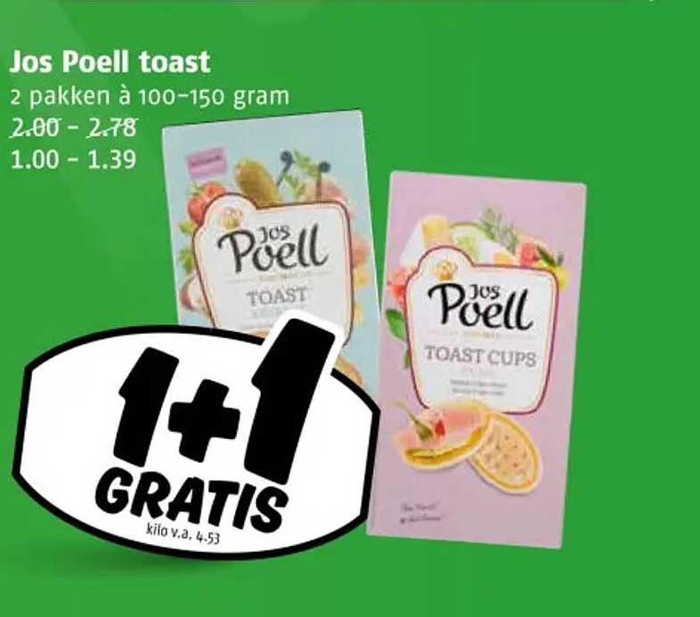 Jos Poell toast