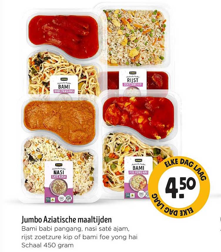 Jumbo Aziatische maaltijden