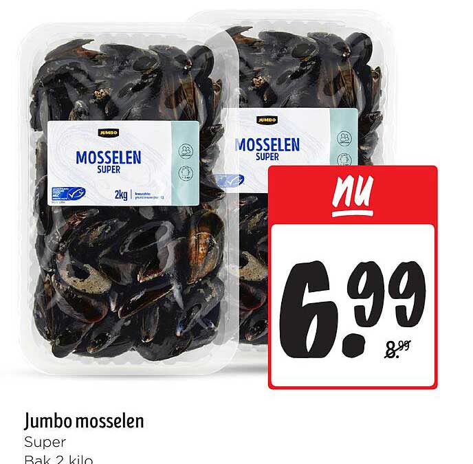 Jumbo mosselen Super 2kg