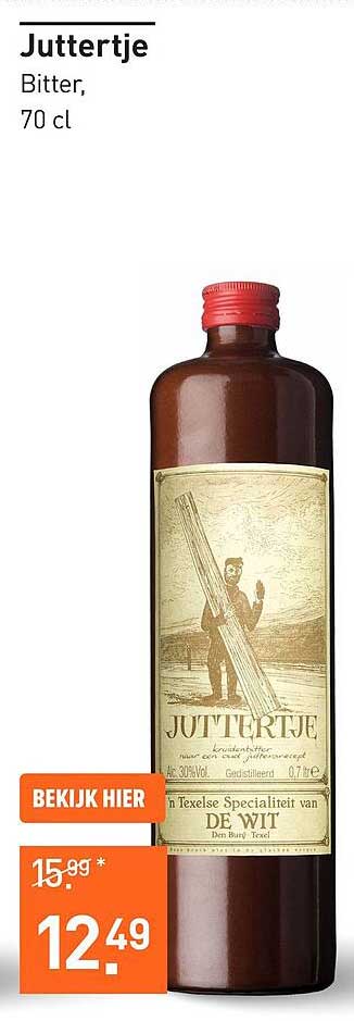 Juttertje Bitter, 70 cl