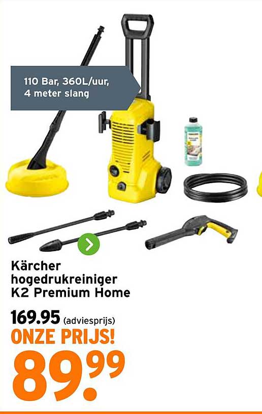 Kärcher hogedrukreiniger K2 Premium Home