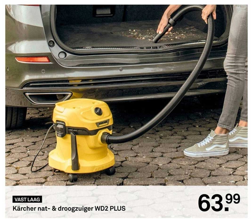 Kärcher nat- & droogzuiger WD2 PLUS