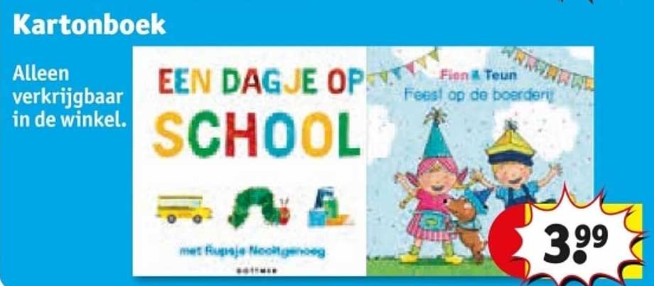 Kartonnen boek Alleen verkrijgbaar in de winkel.