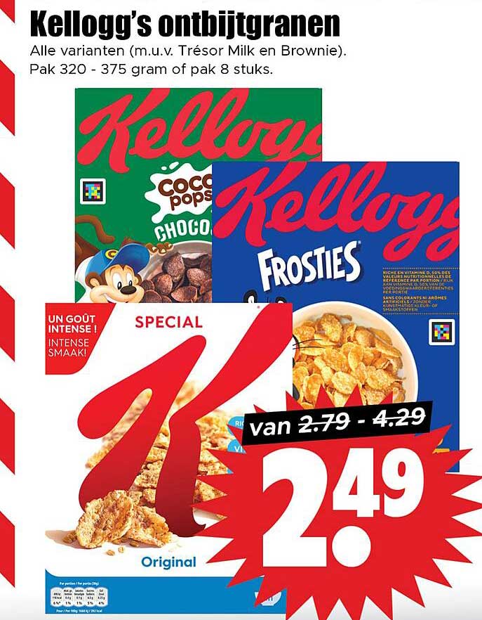Kellogg’s ontbijtgranen