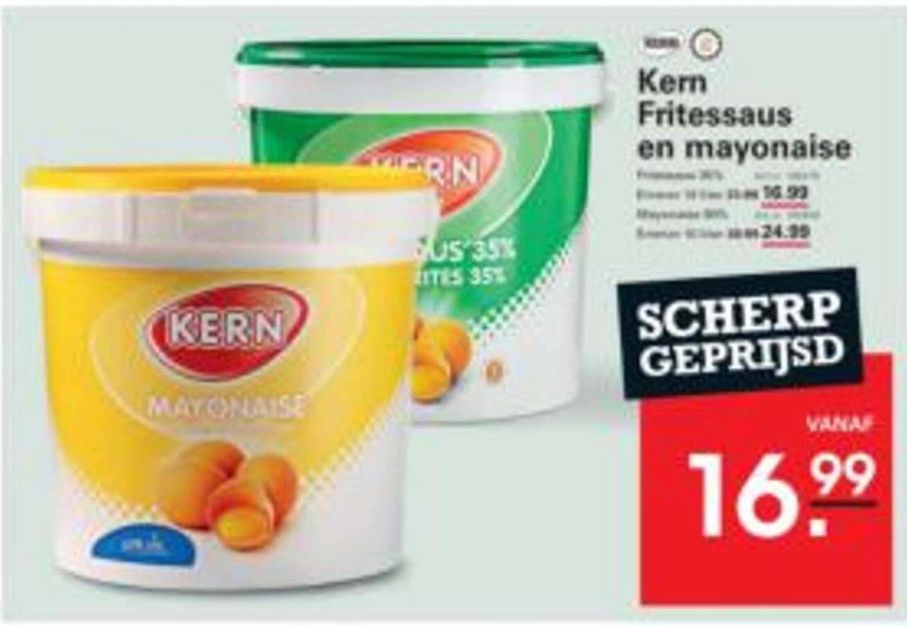 Kern Fritessaus en mayonaise