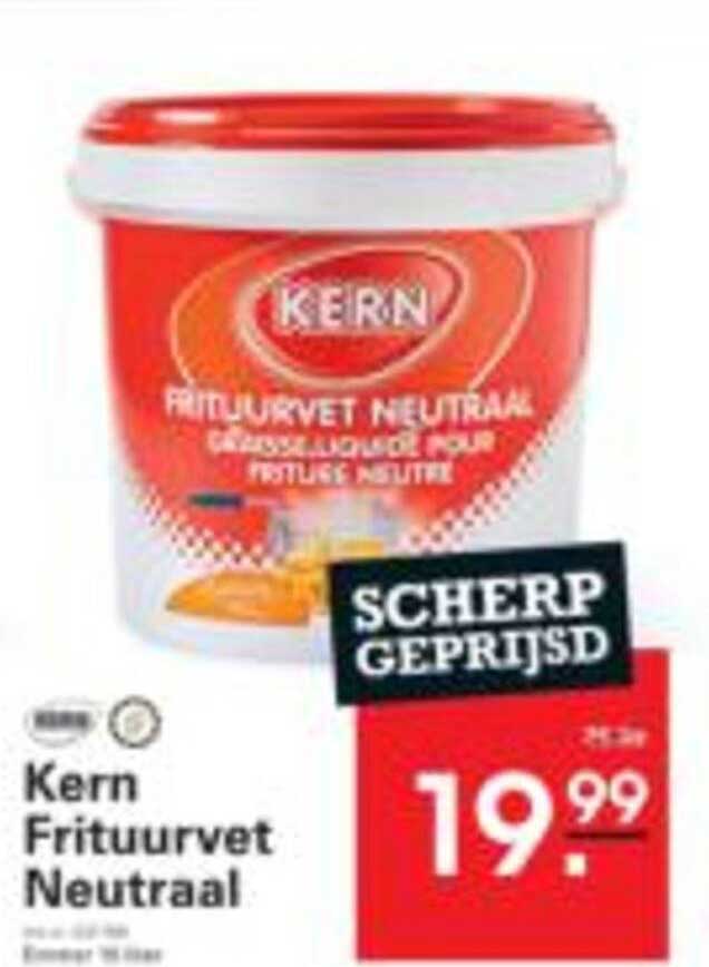 Kern Frituurvet Neutraal