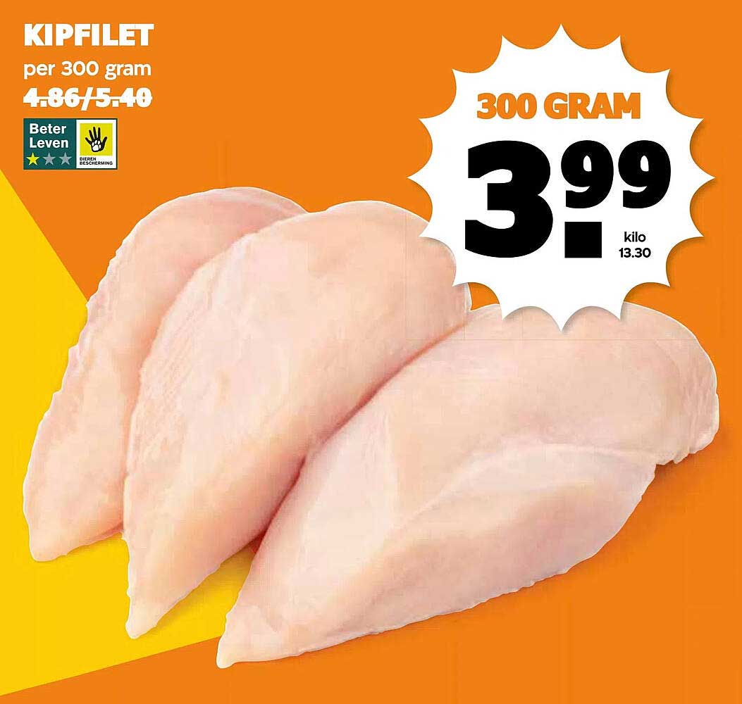 KIPFILET per 300 gram