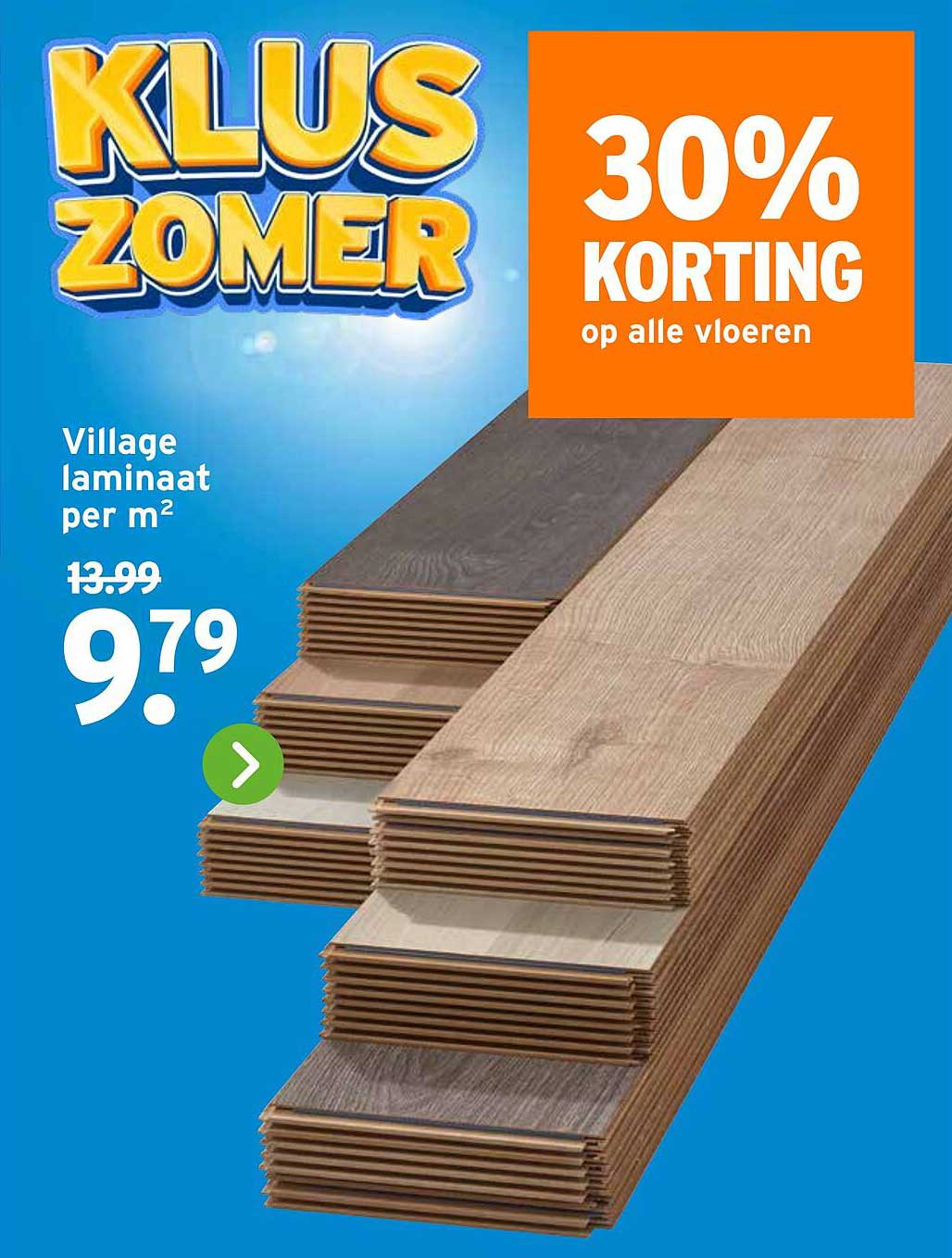 Klus Zomer - Village laminaat per m²