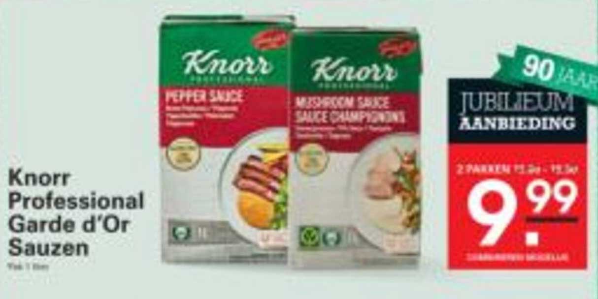 Knorr Professional Garde d'Or Sauzen