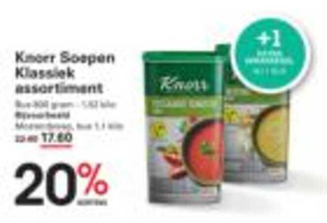 Knorr Soepen Klassiek assortiment