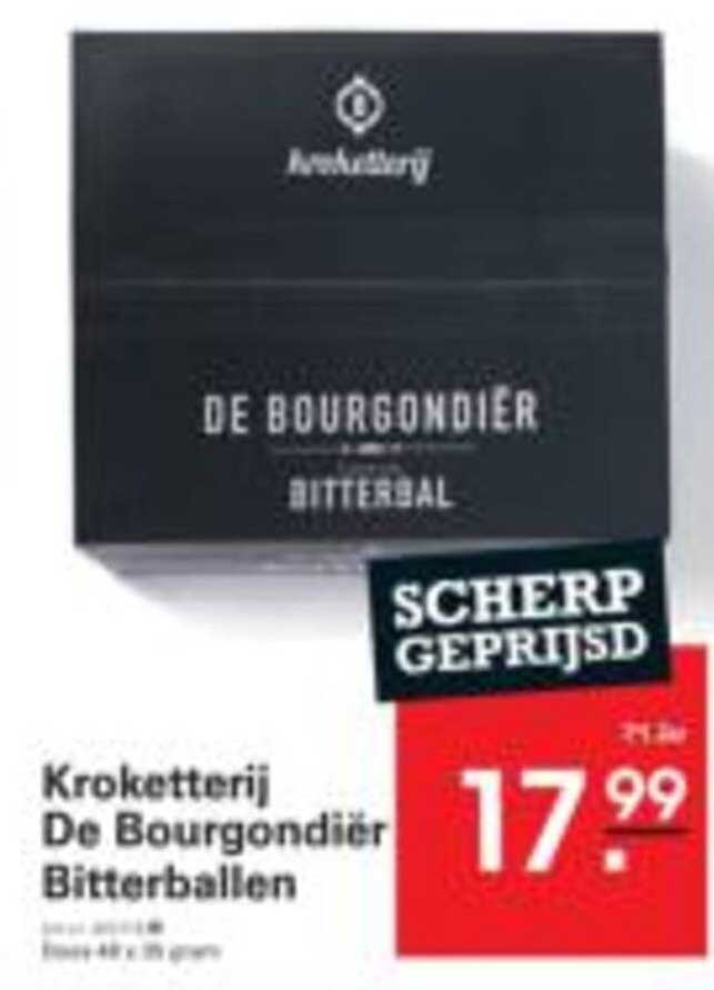 Kroketterij De Bourgondiër Bitterballen
