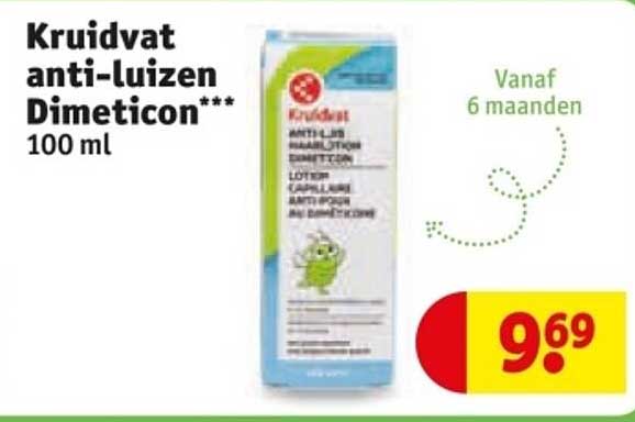 Kruidvat anti-luizen Dimeticon*** 100 ml