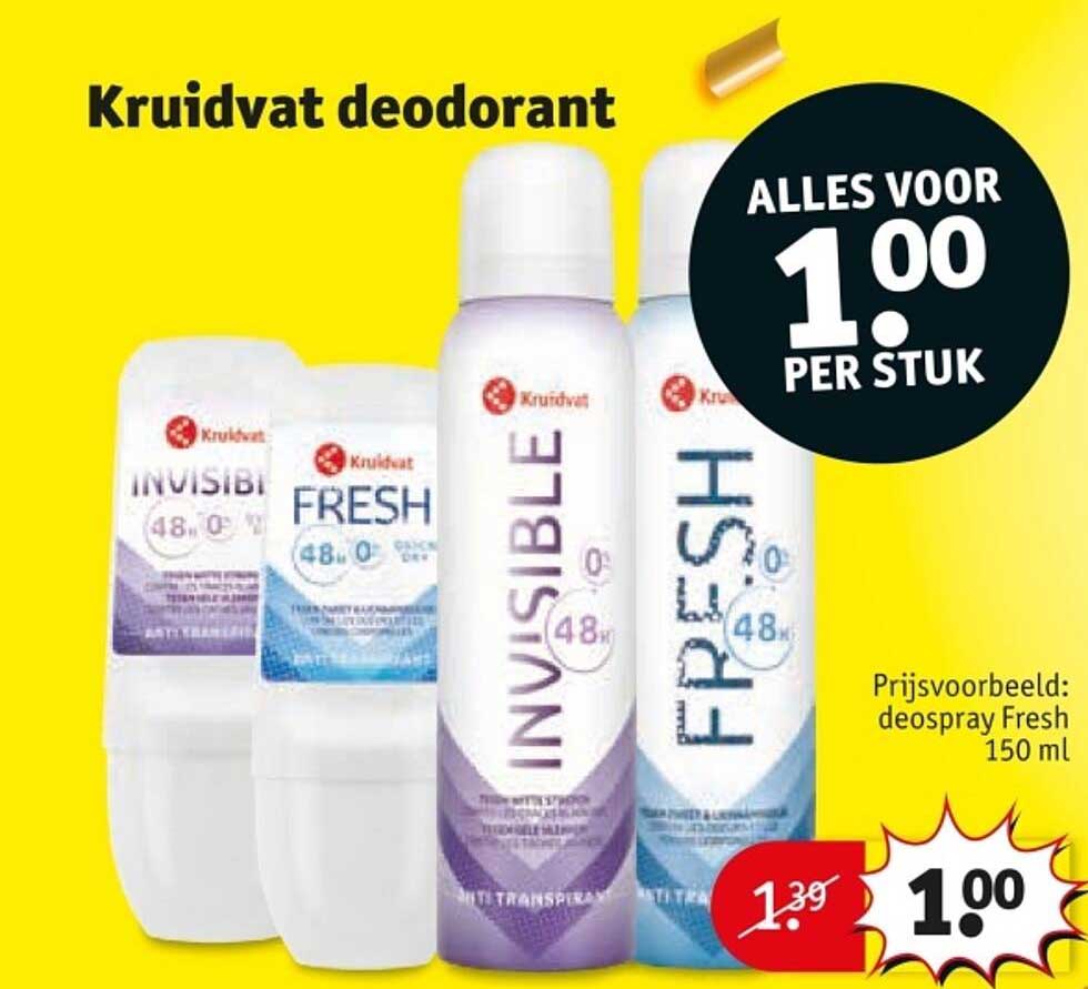 Kruidvat deodorant