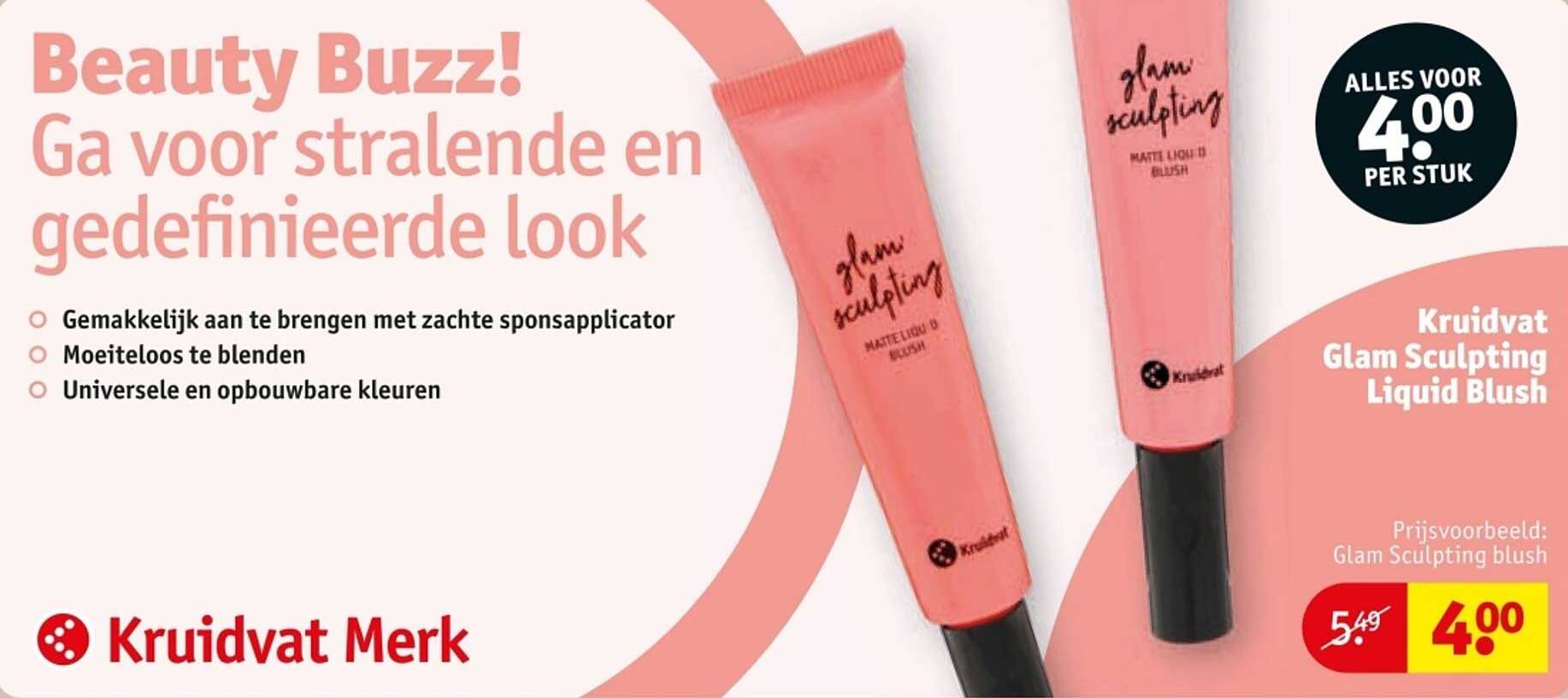 Kruidvat Glam Sculpting Liquid Blush