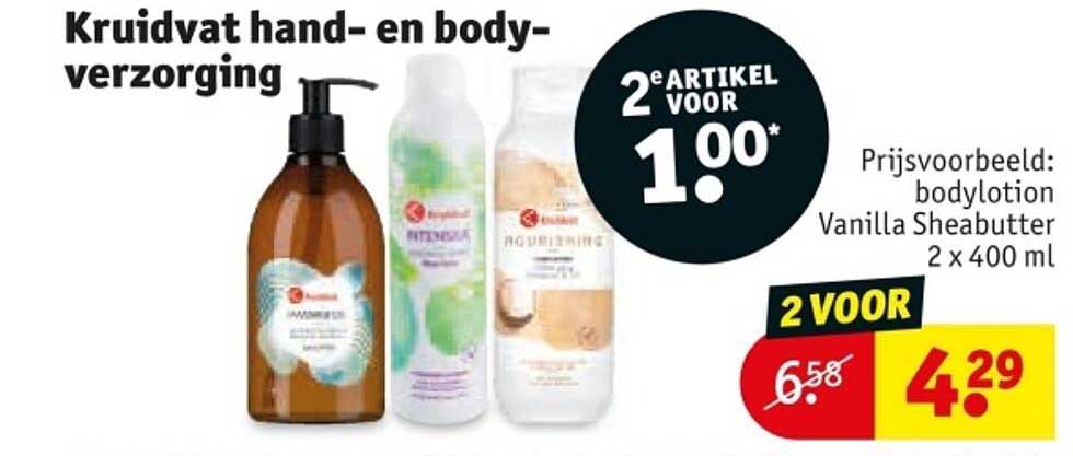 Kruidvat hand- en body-verzorging