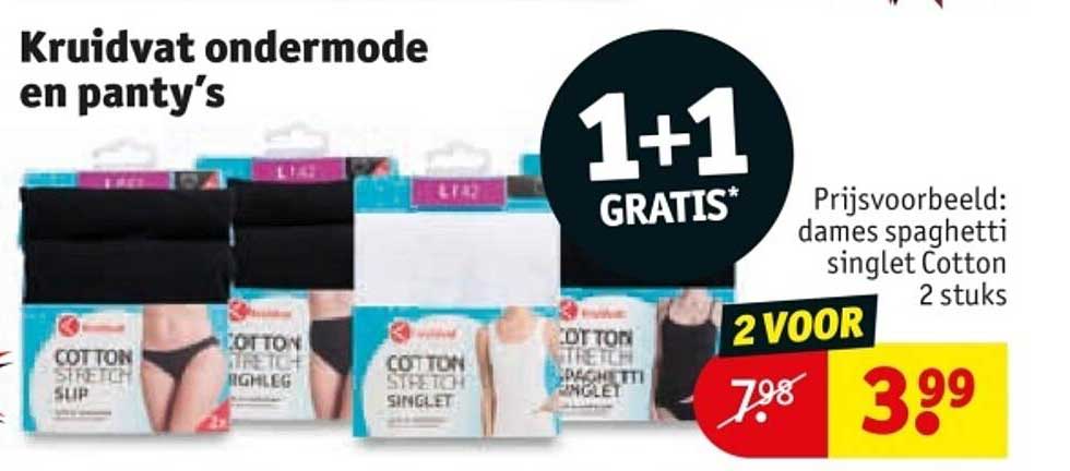 Kruidvat ondermode en panty's