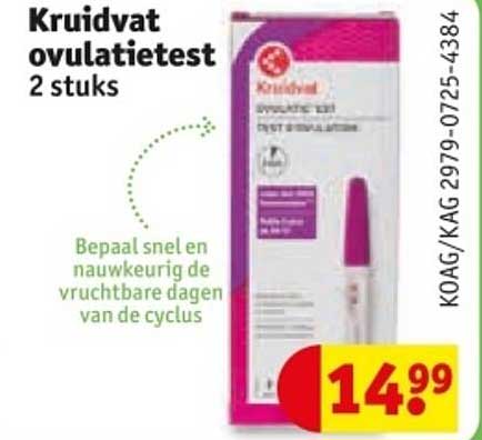 Kruidvat ovulatietest 2 stuks