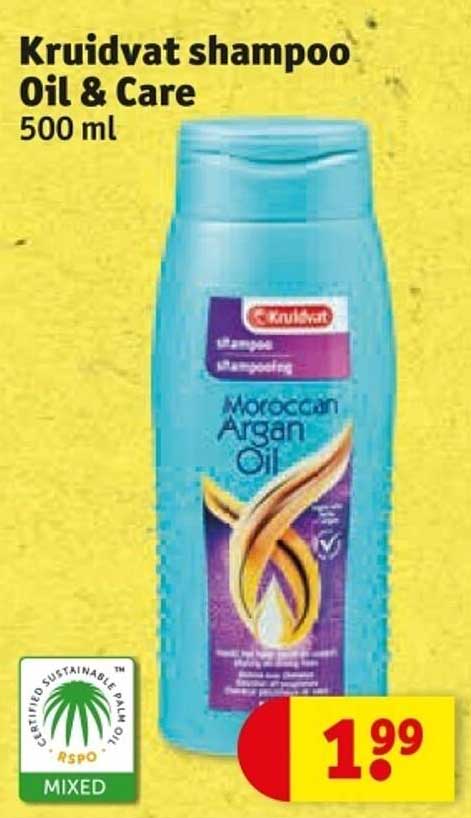 Kruidvat shampoo Oil & Care 500 ml