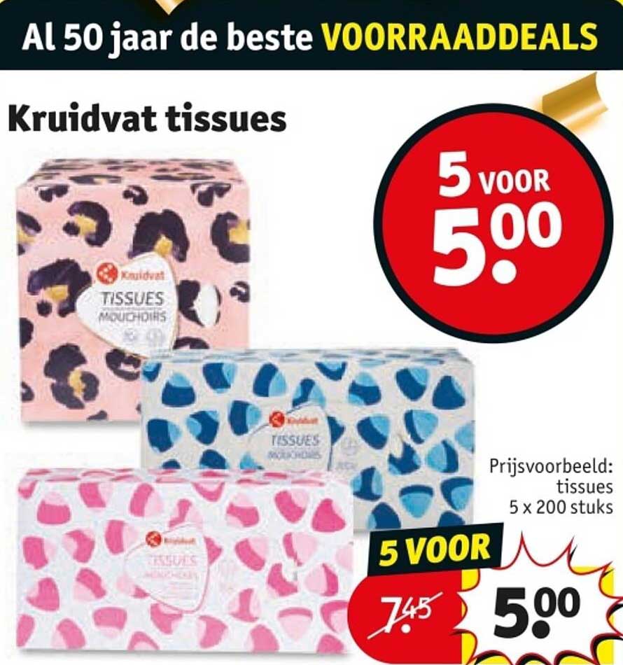 Kruidvat tissues