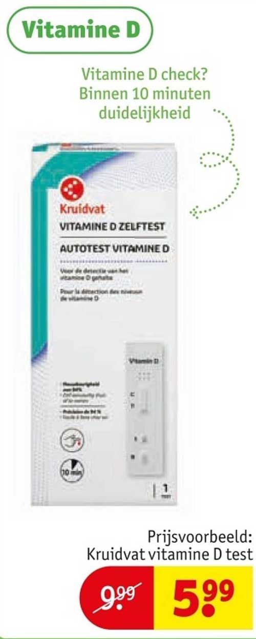 Kruidvat Vitamine D Zelftest