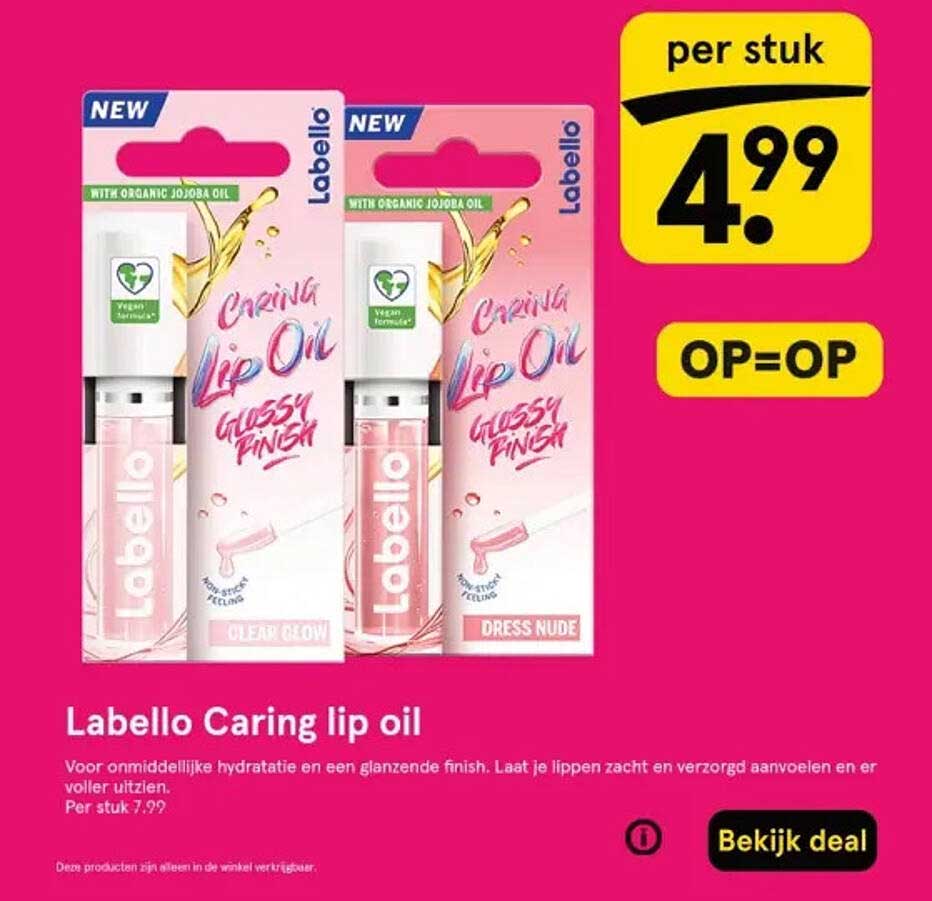 Labello Caring lip oil