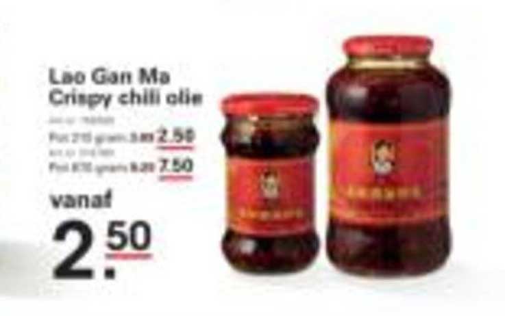 Lao Gan Ma Crispy chilli olie