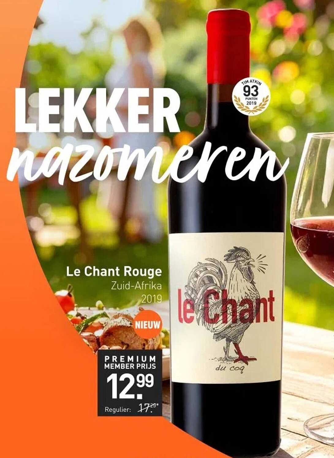 Le Chant Rouge Zuid-Afrika 2019