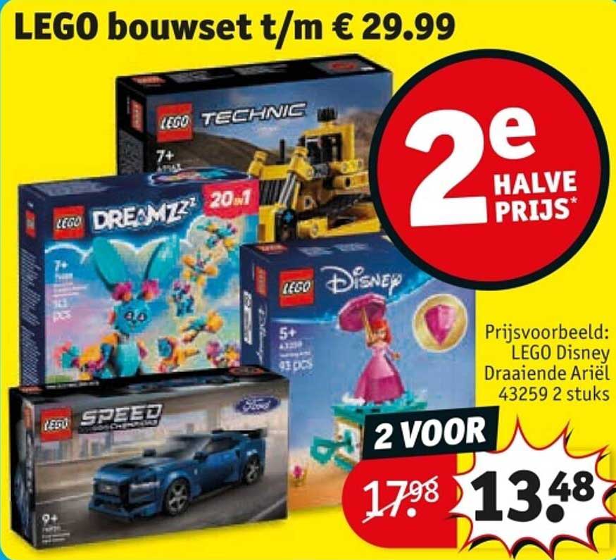 LEGO bouwset t/m € 29.99