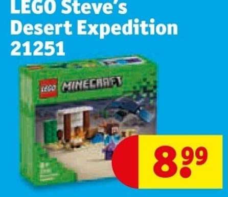 LEGO Steve's Desert Expedition 21251