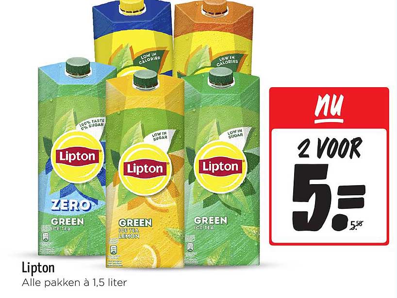 Lipton Alle pakken à 1,5 liter