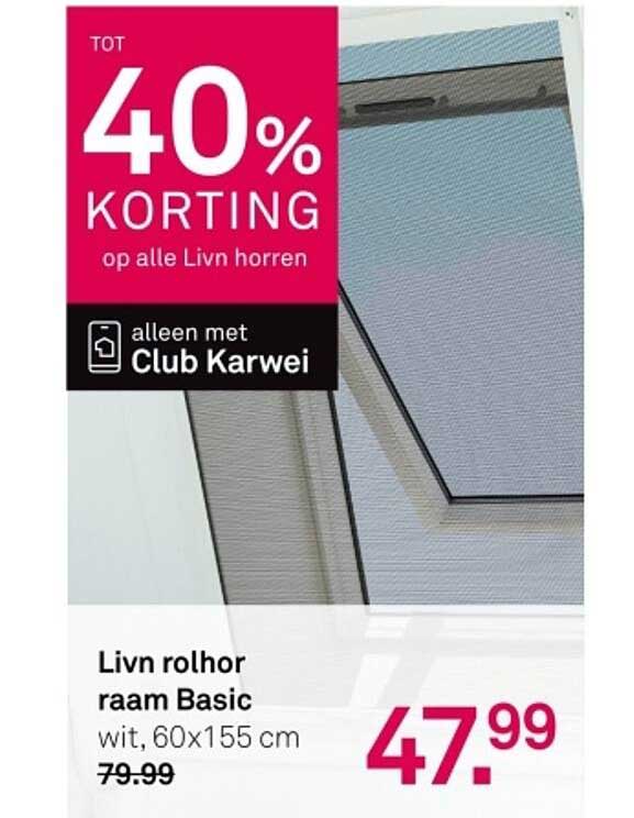 Livn rolhor raam Basic