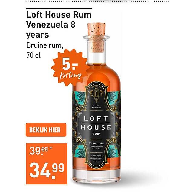 Loft House Rum Venezuela 8 years