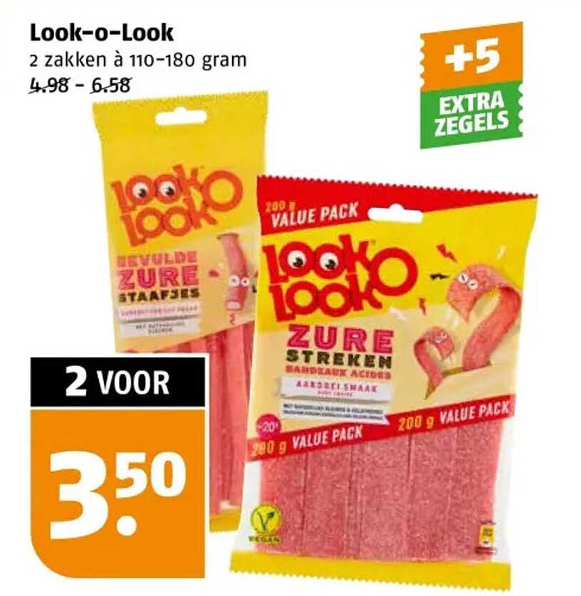 Look-o-Look 2 zakken à 110-180 gram