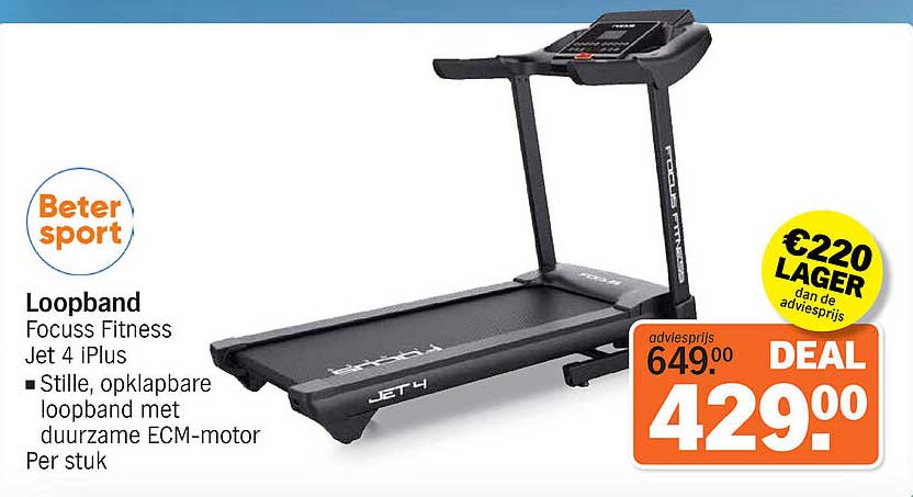 Loopband Focus Fitness Jet 4 iPlus