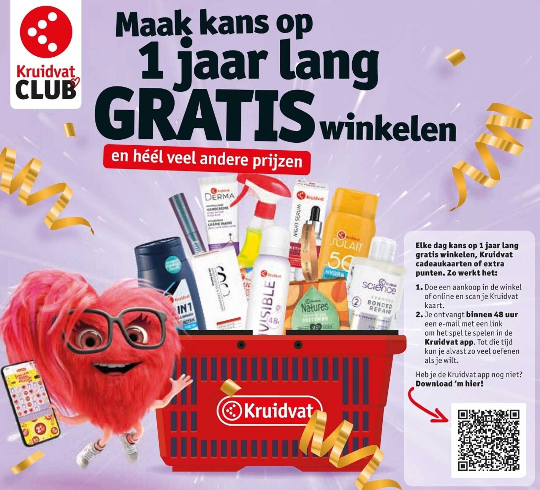 Maak kans op 1 jaar lang GRANTIS winkelen