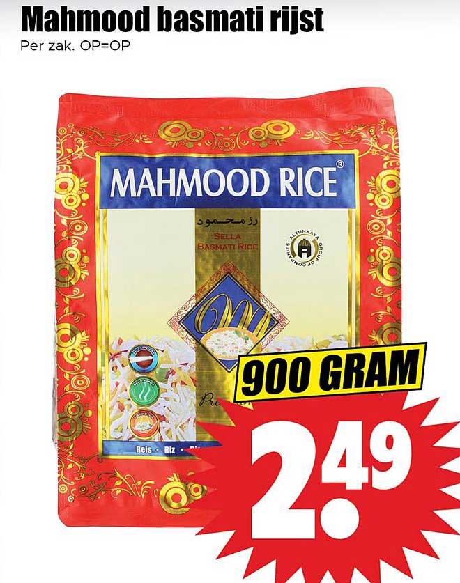 Mahmood basmati rijst