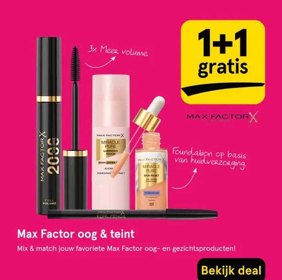 Max Factor oog & teint