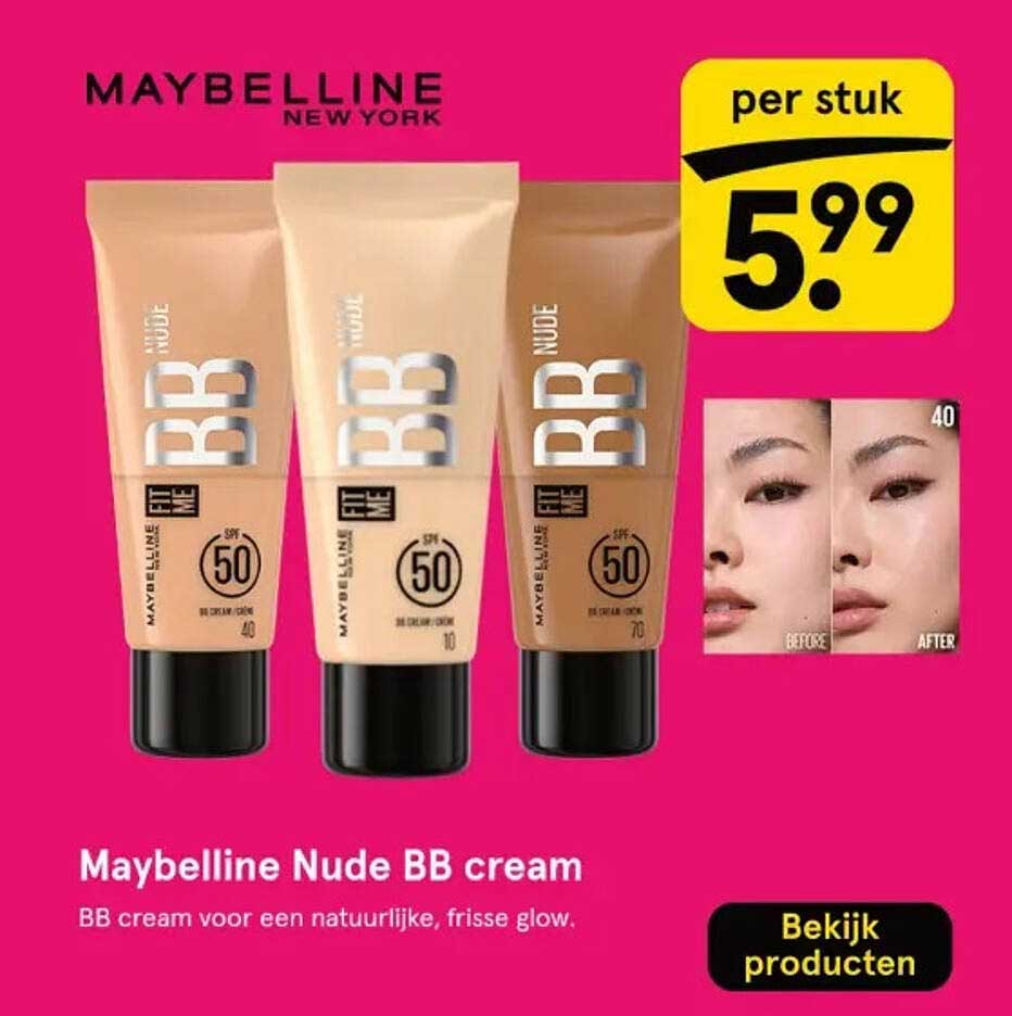 Maybelline Nude BB cream