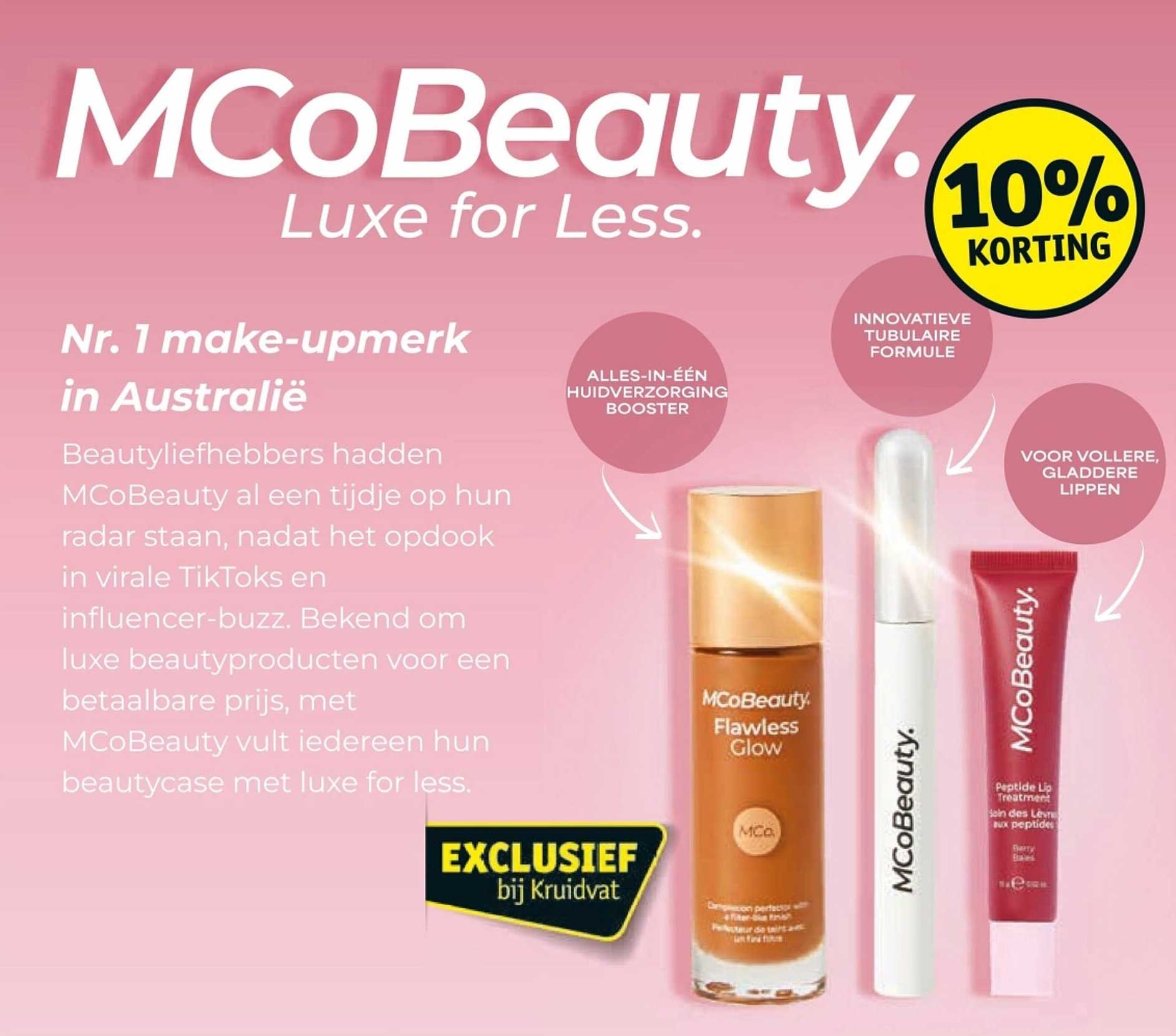 MCoBeauty Luxe for Less - 10% KORTING