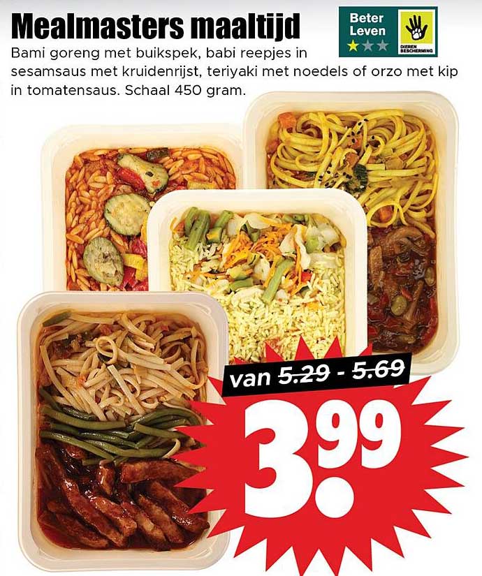 Mealmasters maaltijd