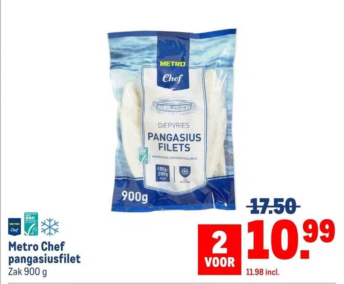 Metro Chef pangasiusfilet