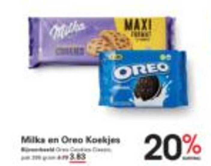 Milka en Oreo Koekjes