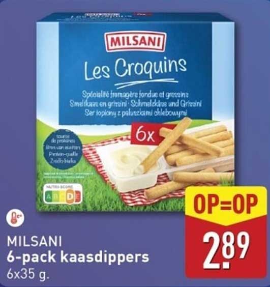 MILSANI 6-pack kaasdippers