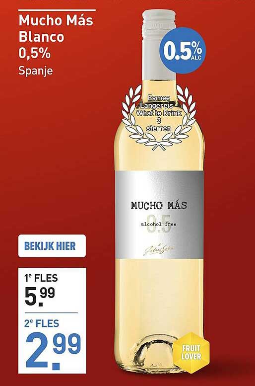 Mucho Más Blanco 0,5%